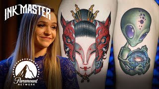 Every Single Laura Marie Tattoo 👽 Ink Master