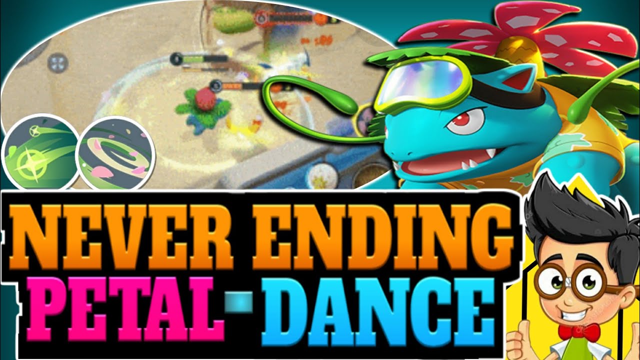 VENUSAUR ONE SHOT BUILD IS INSANE PETAL DANCE VENUSAUR IS A CRAZY
