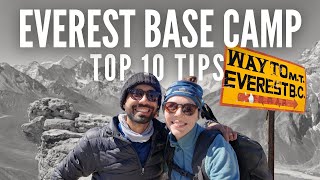 TOP 10 TIPS BEFORE attempting Everest Base Camp | Nepal
