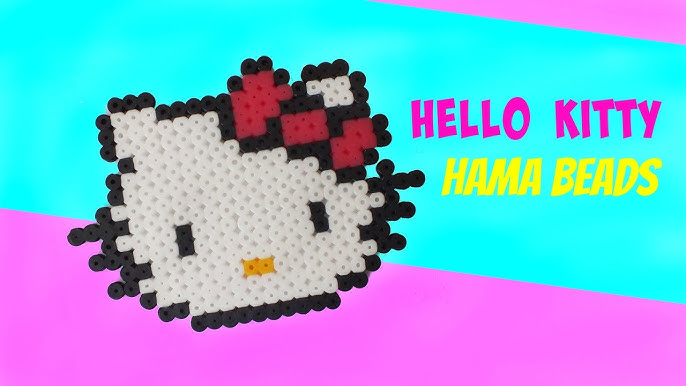 Diy Hello Kitty Perler Beads Keychain, How to make