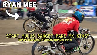 Ryan Mee Ngejet Pakai MX King Kecot Kawasaki Ninja Drag FFA