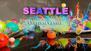 พาชมงานศิลปะที่  Seattle Cultural Center- Blowing Glass