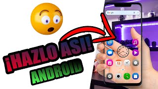 Así es Como DEBES PONER el Fondo de Pantalla Transparente para ANDROID 2022 screenshot 4