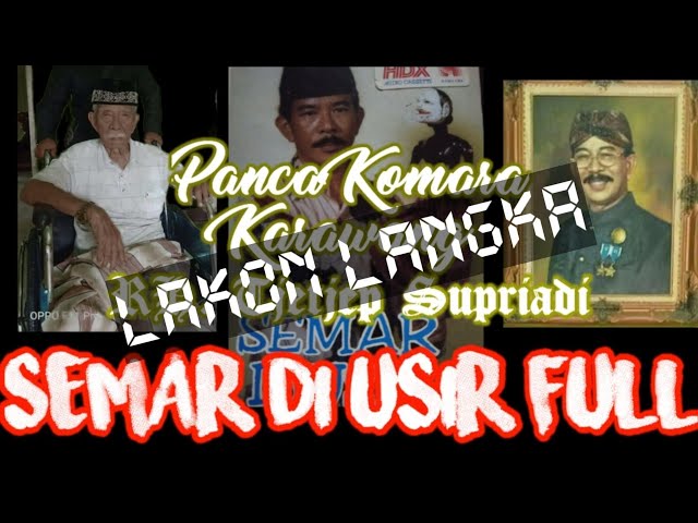 SEMAR DI USIR ( Lakon Langka ) - Wayang Golek RH Tjetjep Supriadi Panca Komara class=