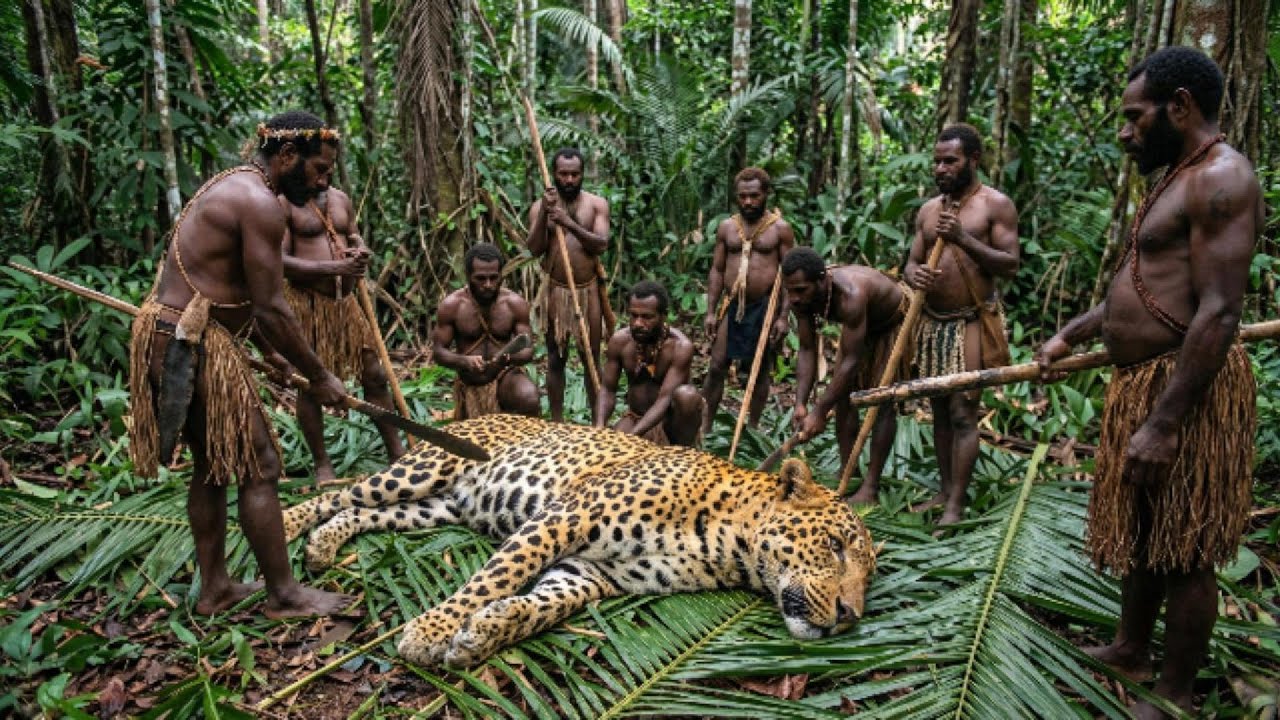 Korowai Tribe vs. Jaguar | Untold Survival Story of the Amazon Rainforest
