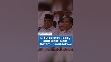 Tatapan Tajam Mayor Teddy saat Prabowo Mendadak Bisik-bisik "Nd*smu" dan Cawe-cawe Jokowi