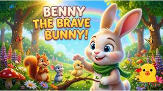 Benny the Brave Bunny | Kindness Story for Kids #KidsStories #BennyTheBunny
