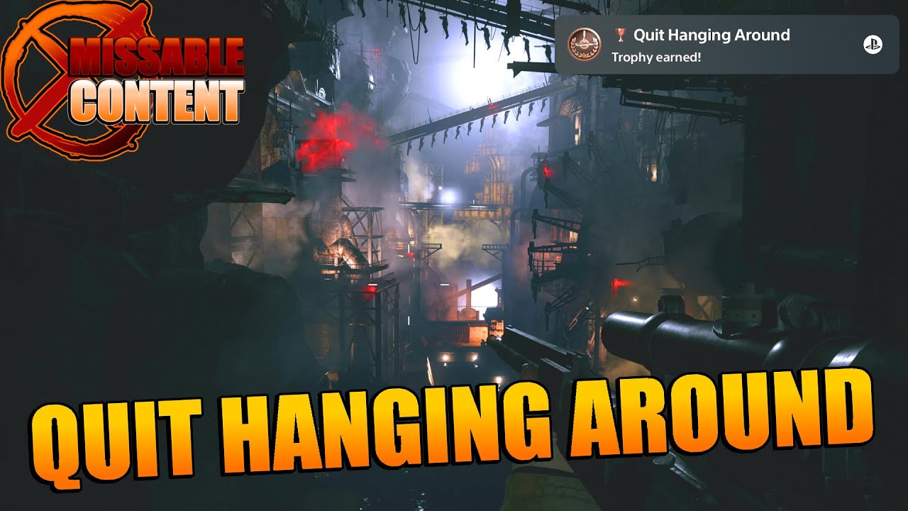 Resident Evil 8 Village Quit Hanging Around Trophy / Achievement Guide