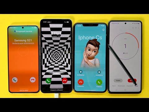 Incoming Call Samsung S21, Z Flip3, IPhone XS Max, Samsung Note 10 Life