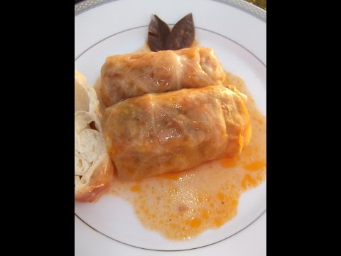STUFFED CABBAGE ROLLS recipe / Sarma