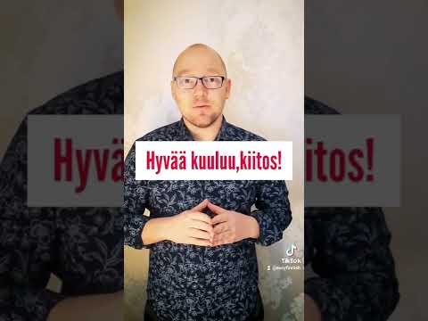 Learn Finnish: 'keskustelu'