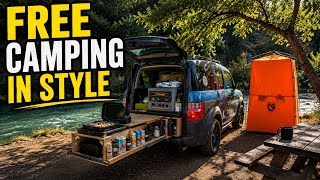 Micro Camper Life: Hot Shower, Kitchen & Portable Power Setup