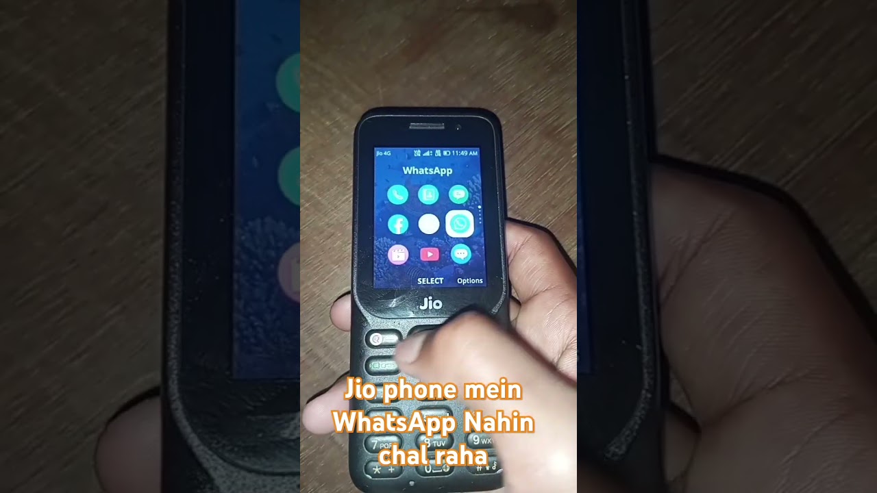 jio phone mein WhatsApp Nahin chal raha 