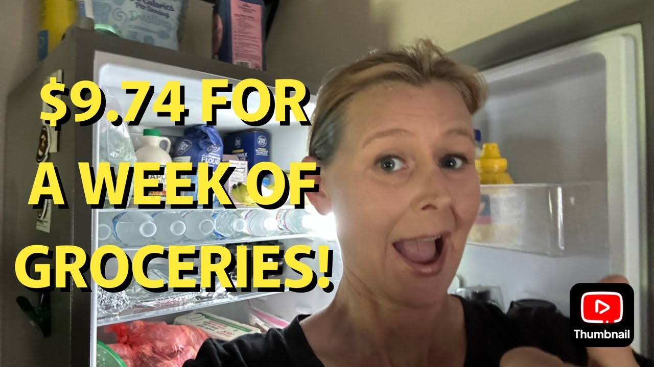 TWO WEEKS OF GROCERIES FOR LESS THAN $10!