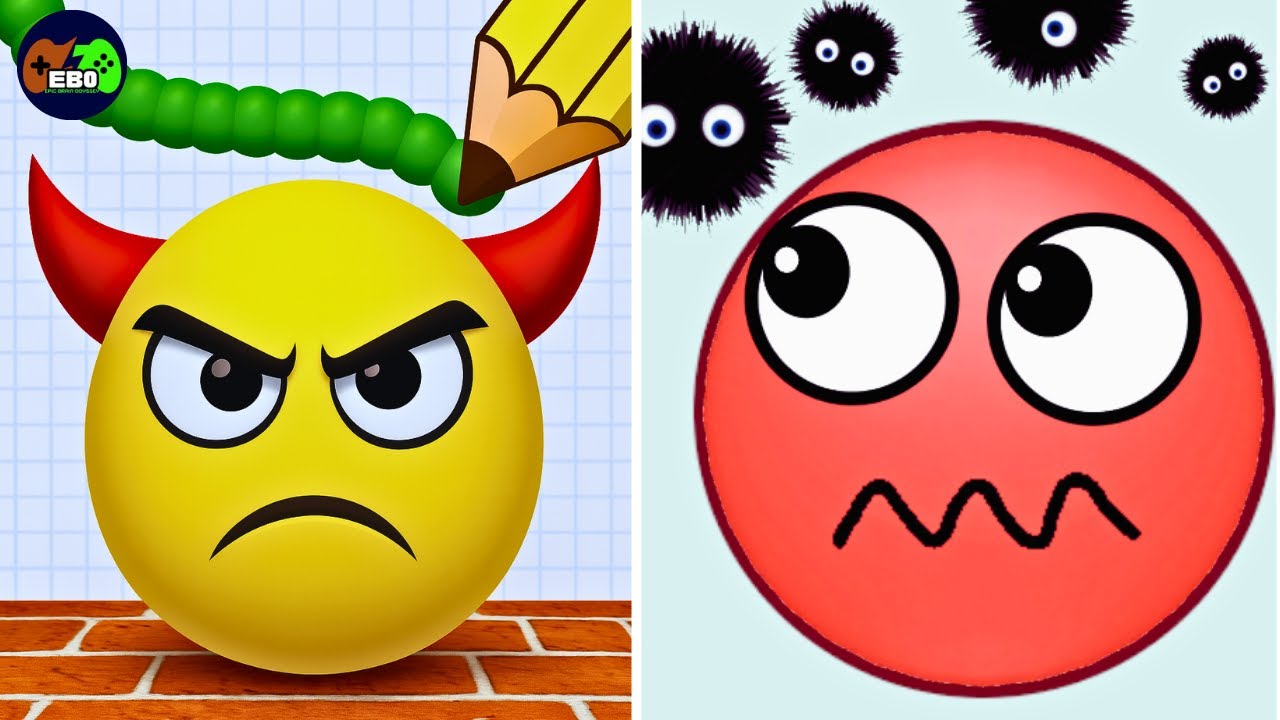 DRAW TO SMASH vs HIDE BALL | Epic Android gameplay walkthrough | 