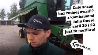 Cały sezon bez żadnej awarii? 🤔 Z kombajnami John Deere serii 20 i 22 jest to możliwe! 💪