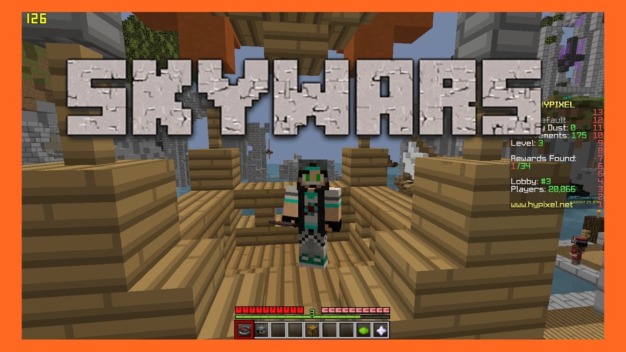 Minecraft SKY WARS Velocz-Pegando as Sobras!!