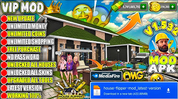 House Flipper Mod Apk🤯🤑(V1.532)|Unlimited Money/Unlocked All | Working 100%