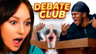 Freya Reacts to SIDEMEN DEBATE CLUB