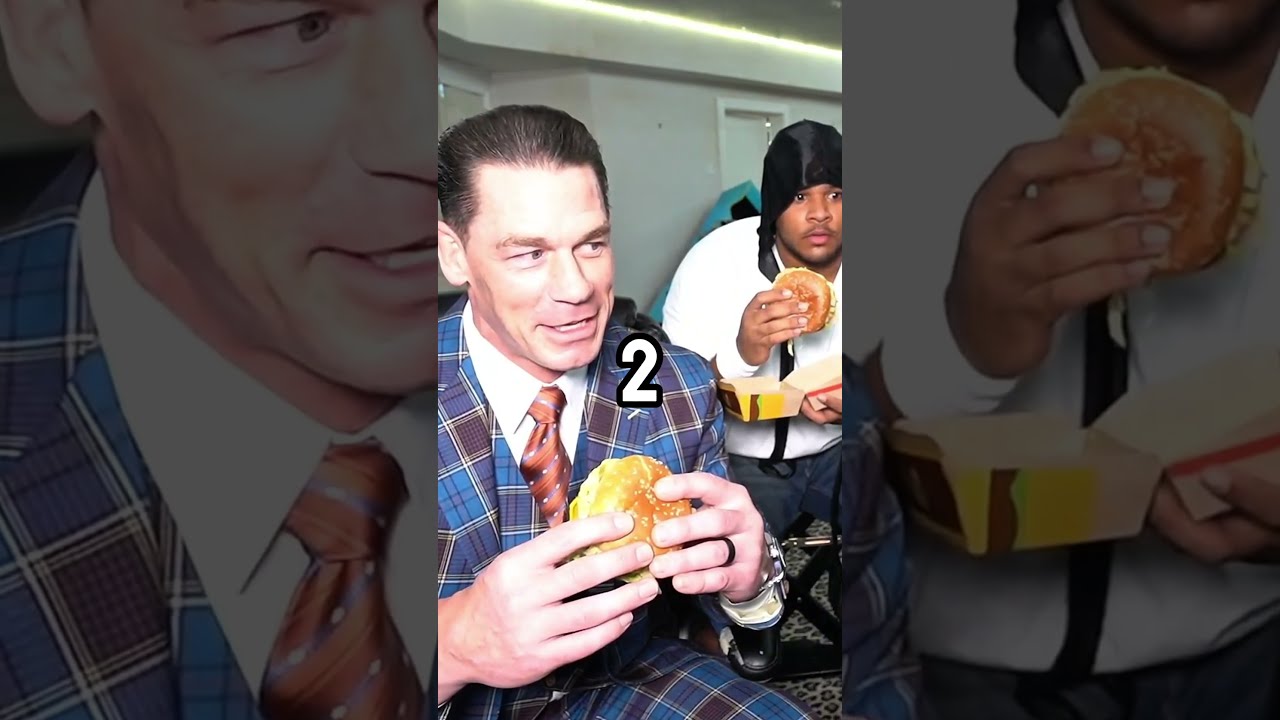 Kai Cenat JOHN CENA TRIES CHICKEN BIG MAC 
