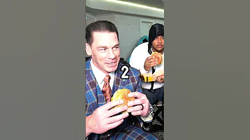 Kai Cenat JOHN CENA TRIES CHICKEN BIG MAC 