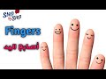 أسماء أصابع اليد بالإنجليزية   