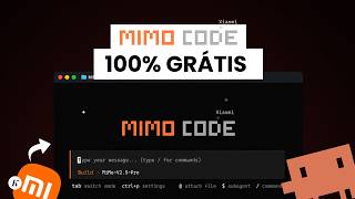 MiMo Code da Xiaomi é Melhor que o OpenCode? E é DE GRAÇA #mimocode #opencode #ia #claudecode #free
