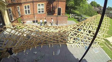 University of Reading: Wooden Structure Timelapse  | CH Video