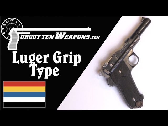 My Favorite Chinese Warlord Pistol: the Luger Grip Type - YouTube