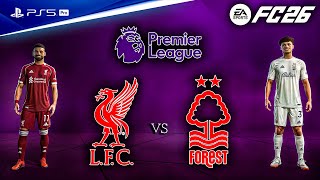 FC 26 - Liverpool vs. Nottingham Forest - Premier League 25/26 volledige wedstrijd | PS5™ Pro [4K60]