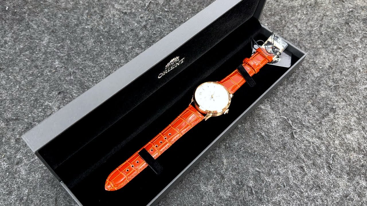 [ Màu Quá Đẹp ] Đồng Hồ Orient Bambino Sun & Moon - Hàng New Giá Tốt!