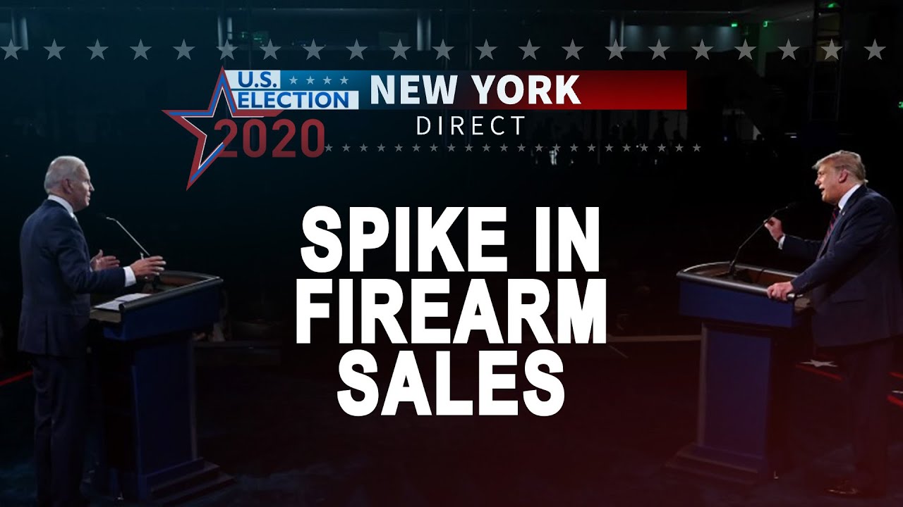 Americans buying more guns than ever? | U.S. Election 2020 New York Direct