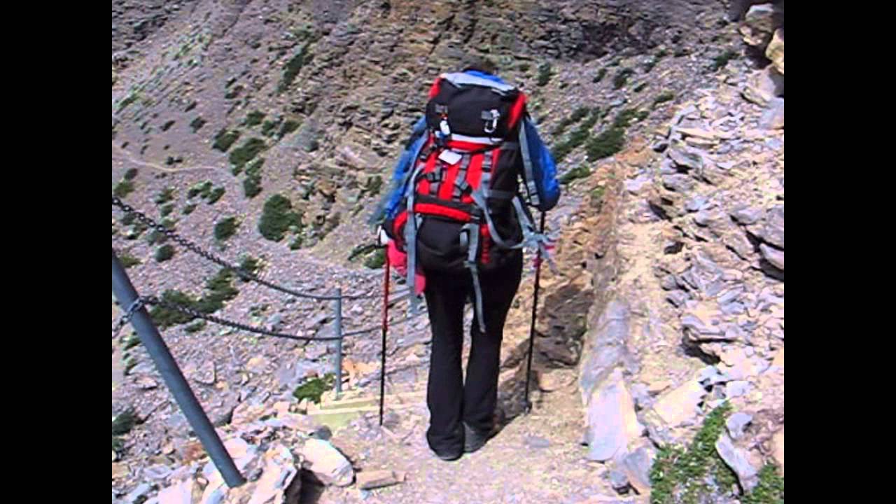 Ledges on Snowbird Pass Trail, Mt. Robson Provincial Park