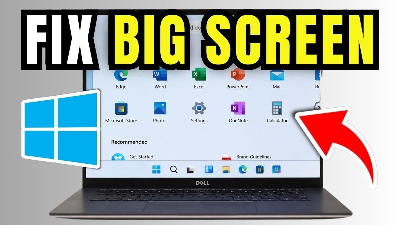 How To Fix Windows Display Size Too Big (Easy Guide) - YouTube