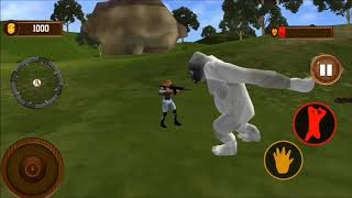 Ultimate White Gorilla Rampage screenshot 1