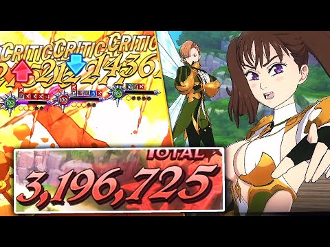 FULL POWER KING & DIANE! BEST TEAM FOR 6TH ANNIVERSARY KING & DIANE DUO UNIT FOR 7DSGC PVP!