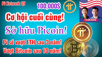 Pi network - Cơ hội cuối Pi vượt ETH trong 3 năm, Bitcoin 10 năm!