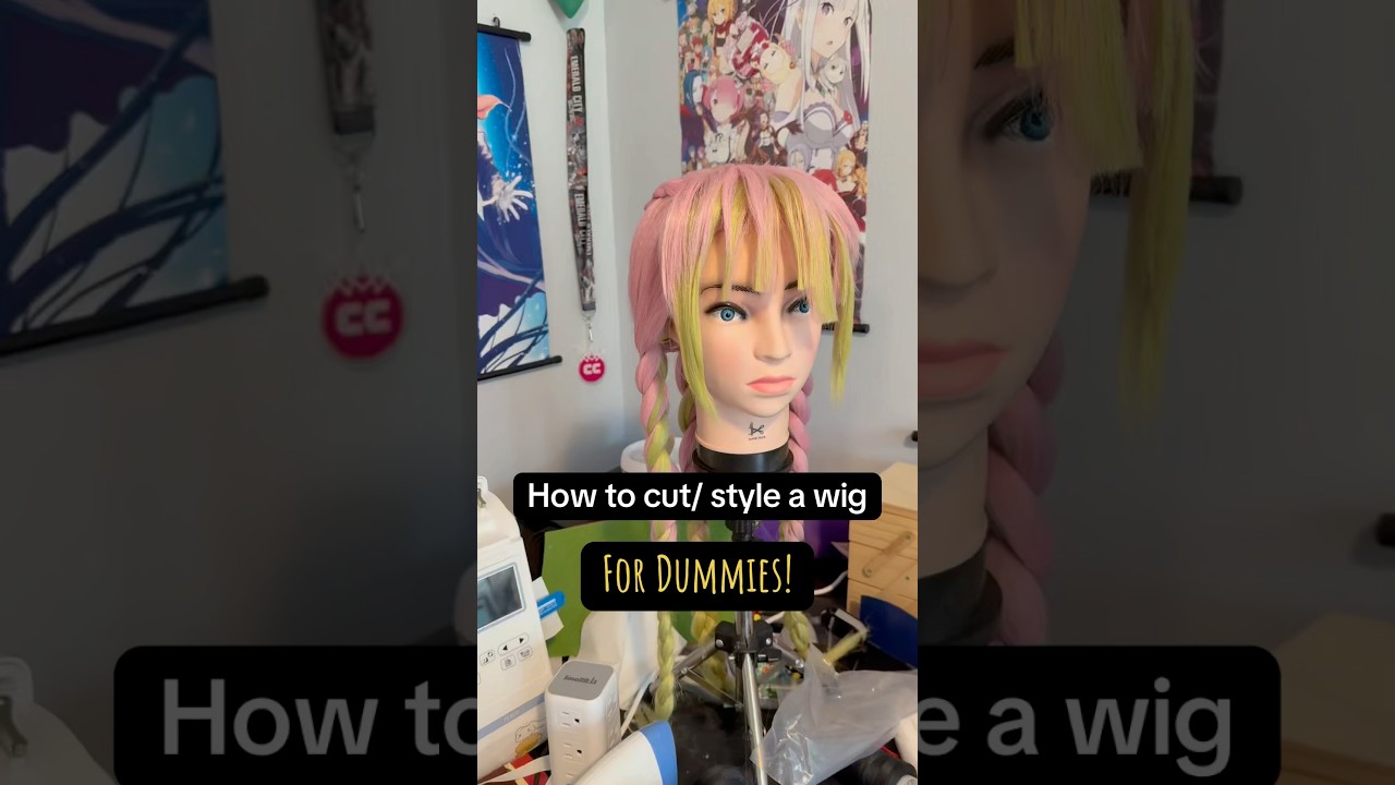 Как подстричь/уложить парик для чайников!!