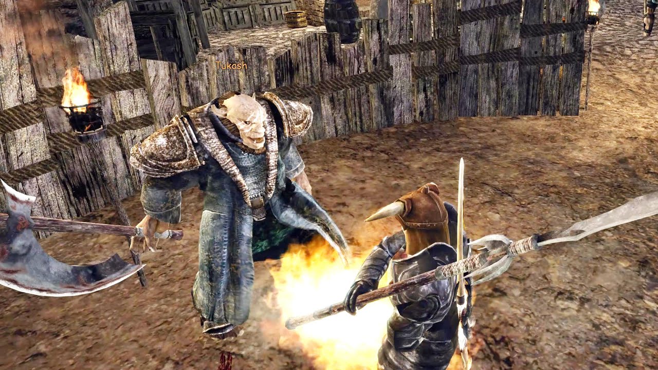 Castle Faring Arena - Vigo, Tukash, Mortis, Rozhov | Gothic 3 Hard 4K