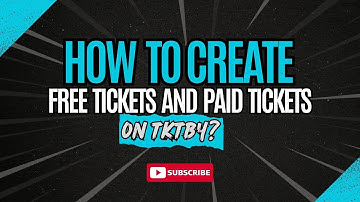 How to Create Free & Paid Tickets on TKTBY | Online Ticketing Guide | Sell More Tickets