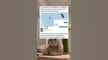 I Think His Uber Driver Got A Bit Lost 
