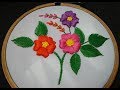 Hand Embroidery - Padded Satin Stitch