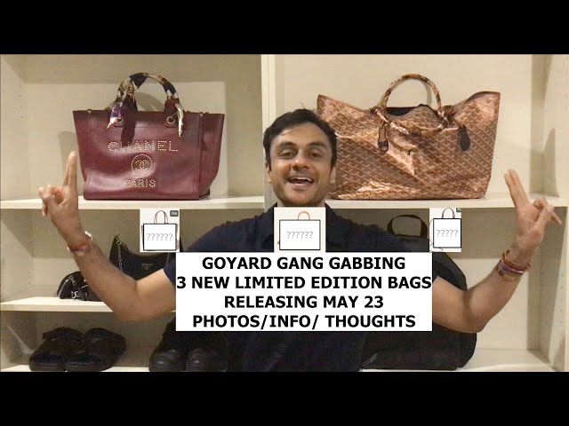 GoyardGang Gabbing - New Limited Edition Khaki Villette Tote - Goyard Guru  Here for you 