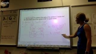 Notes 1-3 - PreAP Algebra 2 Fall