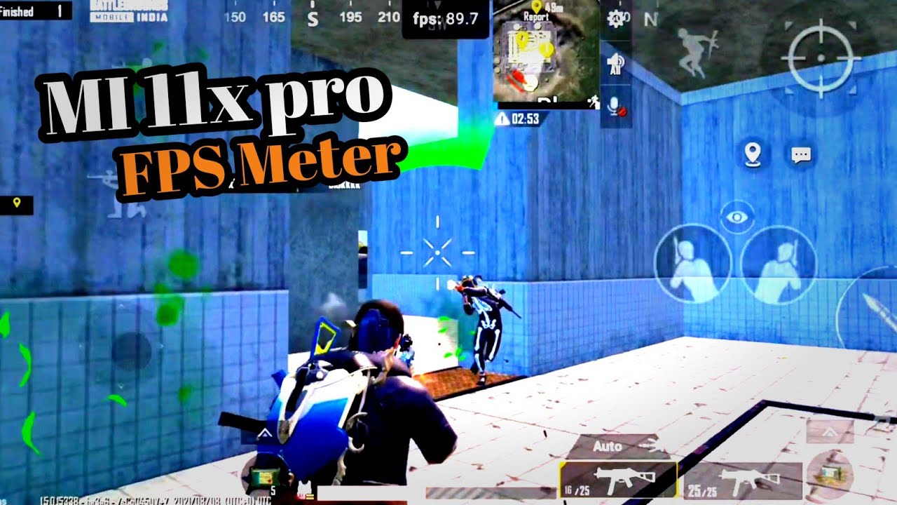 Xiaomi Mi 11X Pro MIUI 12.5.2 Vietnam Lite port| BGMI 90fps Test with fps meter |Power of SDM888🔥🔥🔥