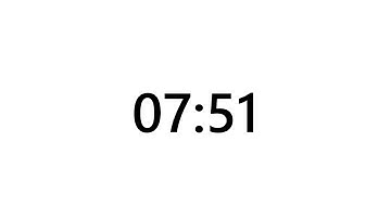 Timer for 7 minutes and 51 seconds