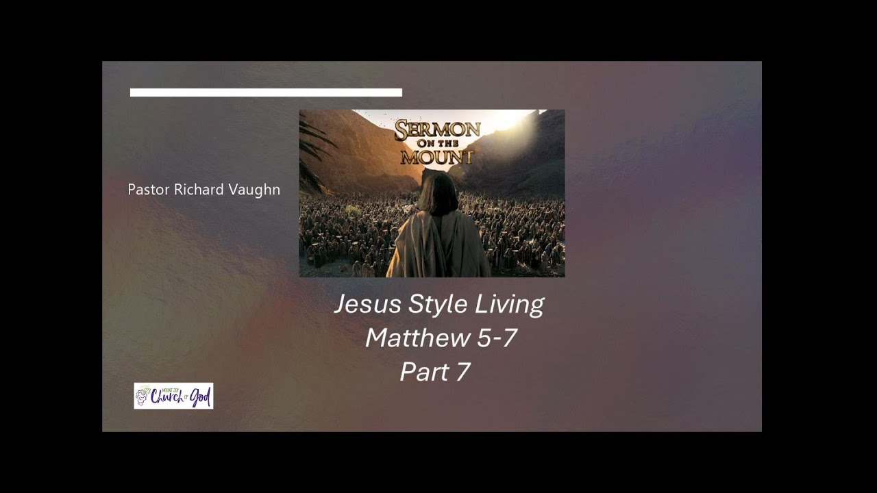 03/03/24: Jesus Style Living - Part 7: Controlling Our Desires - YouTube