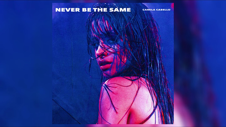 Never Be the Same Instrumental version - Instrumental performance video thumbnail