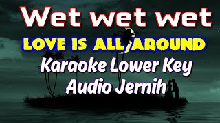 Wet Wet Wet Love Is All Around Karaoke Lower Key