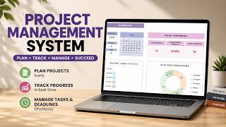 All-in-One Project Management System for Google Sheets & Excel